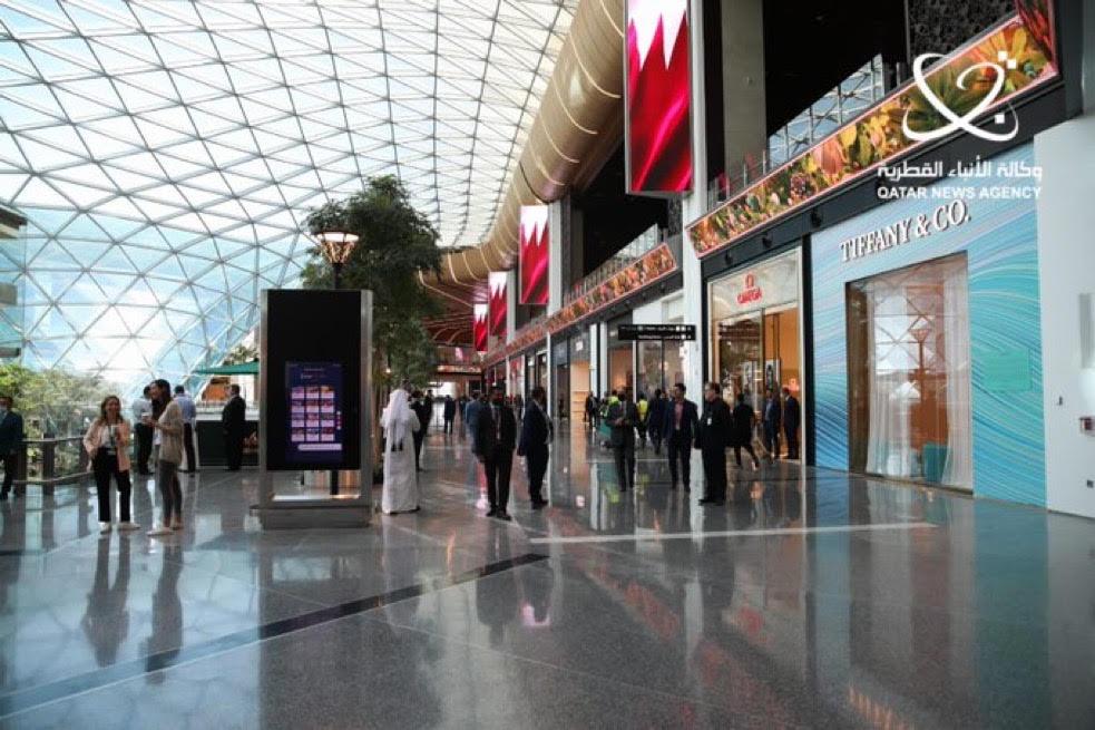  رئيس الوزراء القطرة يفتتح توسعه مطار حمد الدولى   زيادة السعة الاستيعابية إلى 58 مليون مسافر سنوياً.	